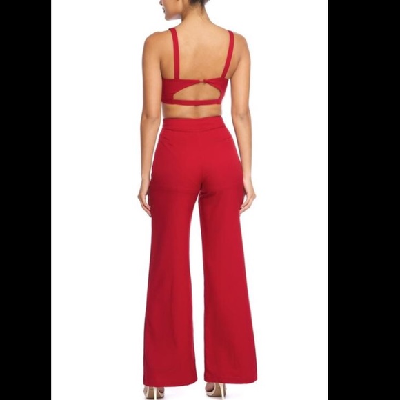 ๐จ2-PC Wide Leg Crepe Pant Set๐จ - Picture 3 of 3